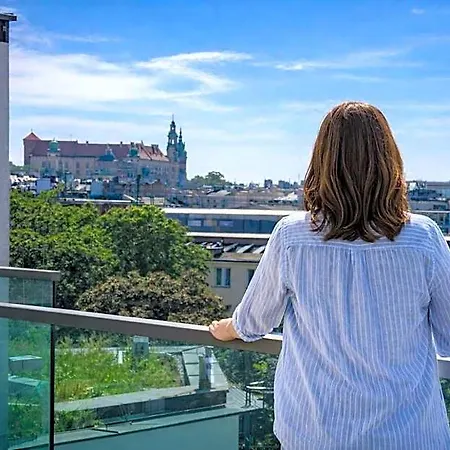 아파트호텔 Inpoint Wawel View Between Old Town And Kazimierz Quarter 크라쿠프